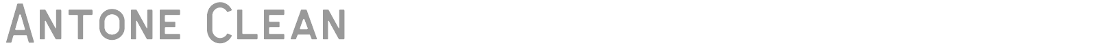 Antone font preview
